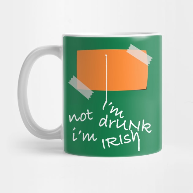 State Patty's Day - Not Drunk - Irish Note by sheepmerch